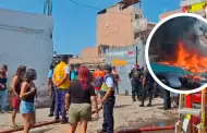 Incendio en el Callao: Fuego deja al menos cinco viviendas afectadas frente a la municipalidad