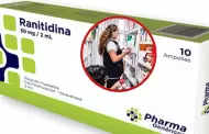 Atencin! Per suspende la venta de ranitidina por riesgo cancergeno tras detectar NDMA