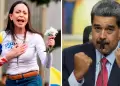 Mara Corina Machado pide a EE. UU. "exponer los crmenes" de la dictadura de Nicols Maduro