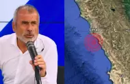 "Es un terremoto!": Nicols Lcar y otros conductores de TV reaccionaron al fuerte sismo de 5.0 en Lima