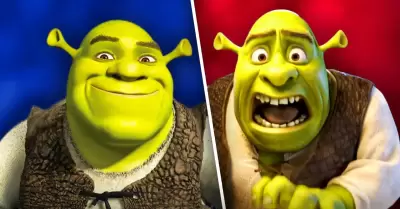 La razn del drstico cambio en la apariencia de los personajes de Shrek.