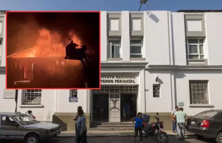 Maternidad de Lima fuera de riesgo tras incendio