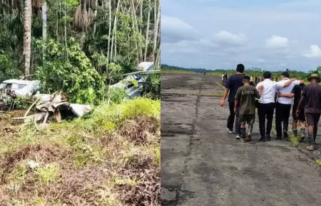 Avioneta se siniestr en Gepi cuando intentaba aterrizar.