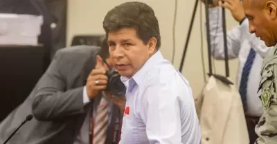 Pedro Castillo es acusado de rebelin en agravio del Estado.