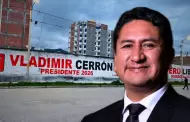 Vladimir Cerrn postular a la Presidencia? Anuncios en Junn revelan posible campaa electoral para 2026