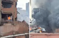 Emergencia por incendio: Bomberos alertan que siniestro en Cercado de Lima podra terminar el domingo