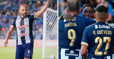 Hernn Barcos tras triunfo de Alianza Lima ante Deportes Iquique.