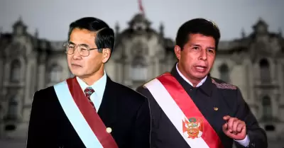 Alberto Fujimori y Pedro Castillo.