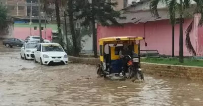 Lluvias intensas afectan varias regiones.