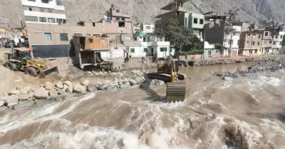 Senamhi advierte posible desborde del Ro Rmac.