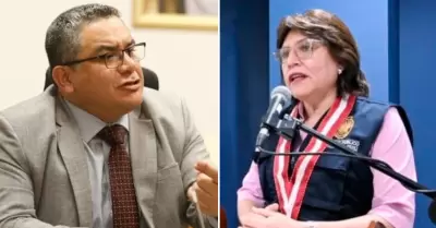 Santivez acusa a fiscal Delia Espinoza de armar un circo.