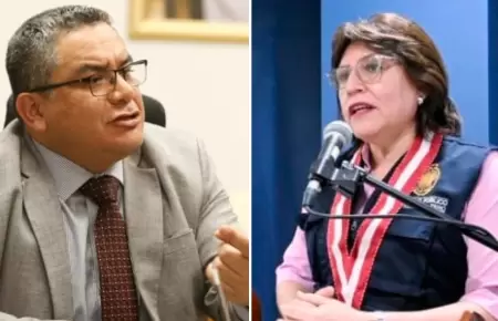 Santivez acusa a fiscal Delia Espinoza de armar un circo.