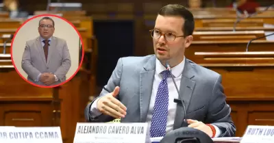 Cavero asegura que Santivez es una carga para el Gobierno.