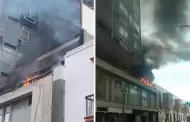 Nuevo incendio en Cercado de Lima: Reportan siniestro en jirn Caman