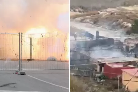 Explosin en fbrica de pirotcnicos deja un fallecido.