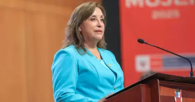 Dina Boluarte acus a un sector de utilizar la justicia como arma.