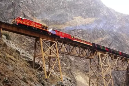 Hoy inicia la venta de pasajes del Tren Lima - Huancayo.