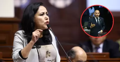 Gloria Montenegro responde a Alejandro Muante.