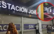 Asesinan a hombre en estacin Jorge Chvez del Metro de Lima: Cmaras captan el preciso momento del crimen