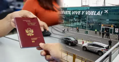 Migraciones anuncia suspensin de emisin de pasaportes en Jorge Chvez.