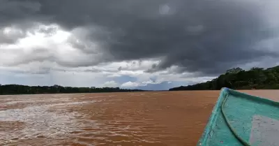 Descenso de temperaturas y lluvias por el primer friaje del ao en la selva.