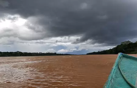 Descenso de temperaturas y lluvias por el primer friaje del ao en la selva.