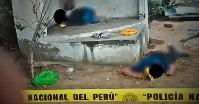 Menores asesinados por sicarios