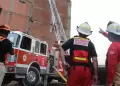 Atencin! Bomberos confirman que continuarn en zona del incendio en Cercado de Lima: "No se van a ir"