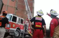 Atencin! Bomberos confirman que continuarn en zona del incendio en Cercado de Lima: "No se van a ir"