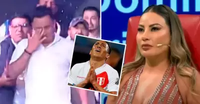 Christian Cueva buscaba el perdn de Pamela Lpe tras serle infiel.