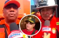 Comandante de Bomberos rechaza declaraciones del Jefe de Indeci contra brigadier Panizo: "No corresponden"