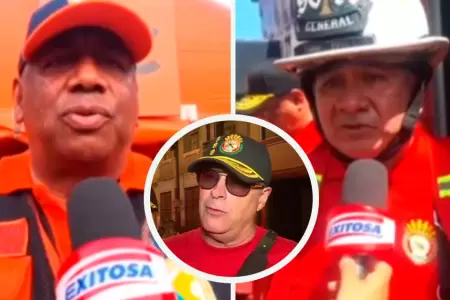 Comandante Gral. de Bomberos rechaza declaraciones contra brigadier Panizo.