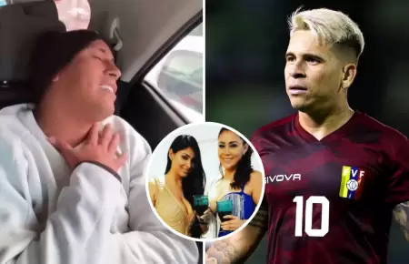 Christian Cueva y Yeferson Soteldo se encerraron con Pamela Franco y su amiga.