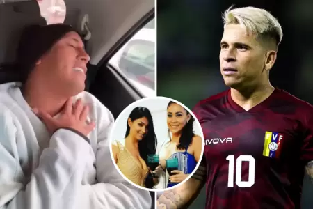 Christian Cueva y Yeferson Soteldo se encerraron con Pamela Franco y su amiga.