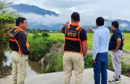 Plan de preparacin ante intensas lluvias en la selva.