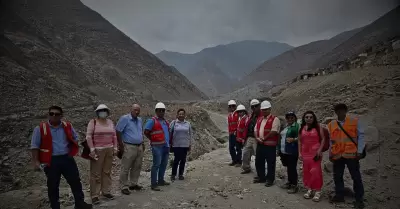 Colegio de Ingenieros realizan obras por desastres naturales