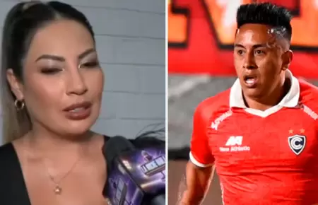 Pamela Lpez niega haber engaado a Christian Cueva.