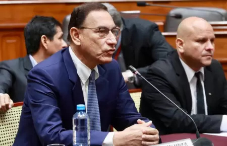 Martn Vizcarra y Alejandro Salas en el Congreso