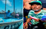 Milagro! Pescador peruano es hallado con vida en Ecuador tras 95 das perdido en altamar