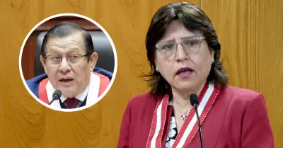 Delia Espinoza asegur que el Ministerio Pblico no hace poltica.