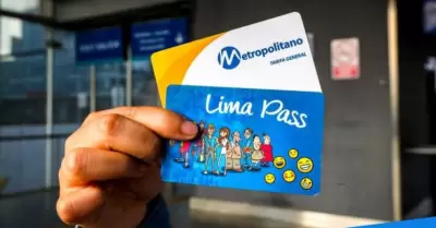 Recargar tarjeta del Metropolitano con Plin