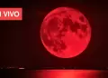 Eclipse lunar total en Per: Mira EN VIVO la impresionante 'Luna de sangre'