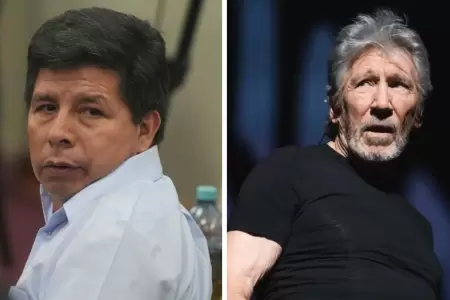 Roger Waters enva mensaje a Pedro Castillo