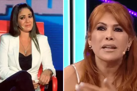 Magaly Medina destruye a Tilsa Lozano por hablar de infieles.