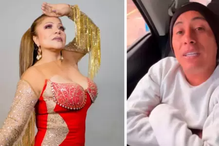 Christian Cueva invitaba a Marisol a hotel de lujo.