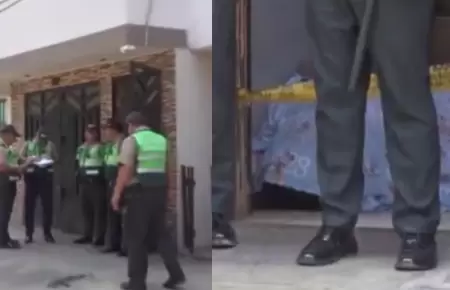 Hombre fue asesinado en la puerta de su casa.