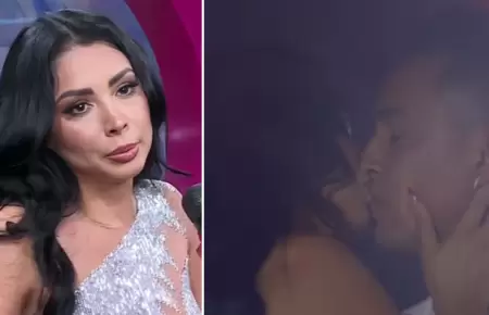 Pamela Franco se 'echa flores' tras apasionado beso con Christian Cueva.