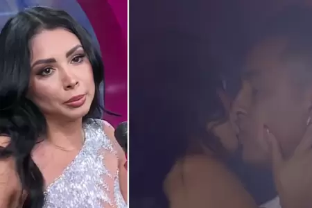 Pamela Franco se 'echa flores' tras apasionado beso con Christian Cueva.