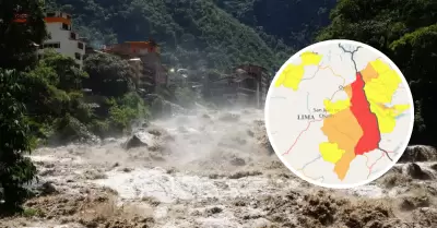 Posibles huaicos en Lima.