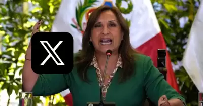 Usuarios de X desmienten a Dina Boluarte